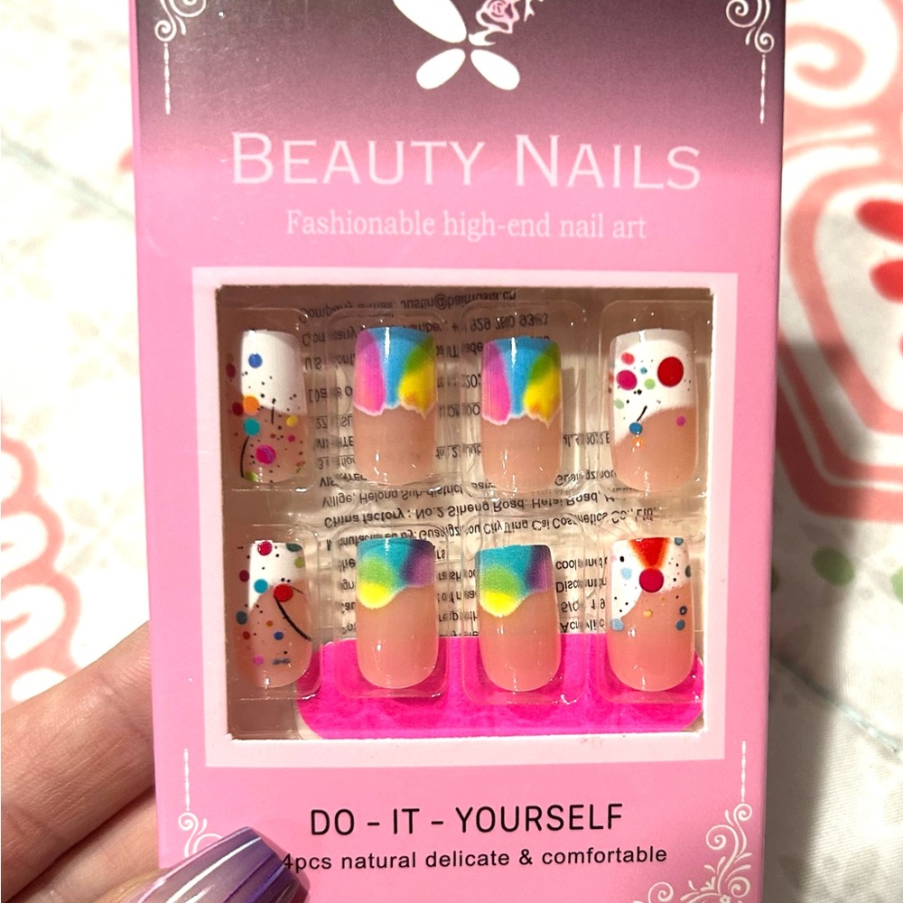 Beauty Nails Rainbow Nail Art Set